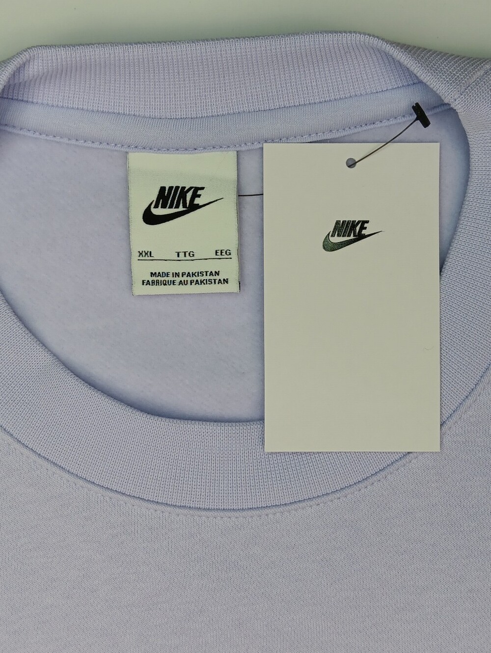 Nike Men's Dri-FIT Sweatshirt BV2662-538 Purple XXL - Picture 4 of 5